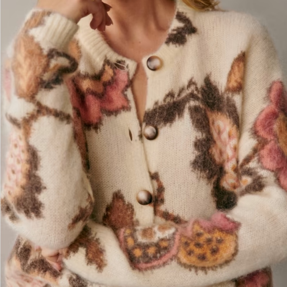 SÉZANE Manea Cardigan in Merveille Print